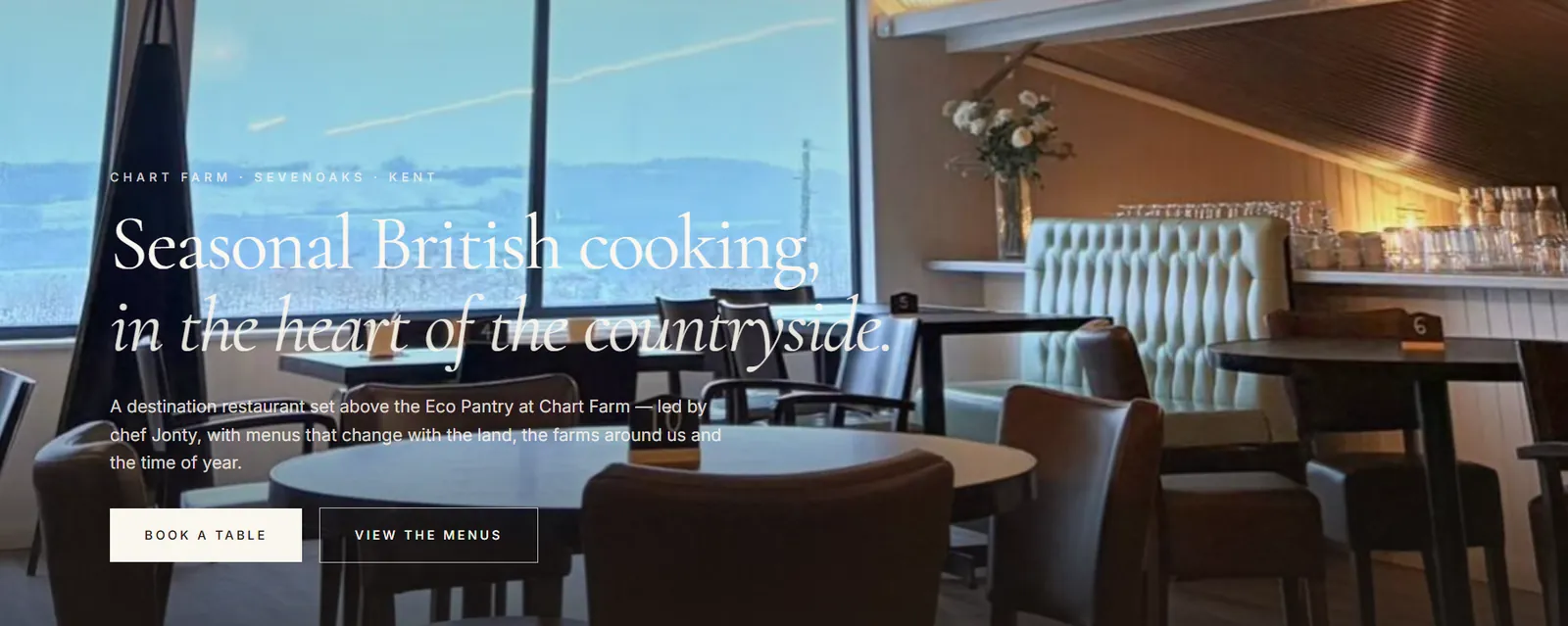 Jonty's Little Feast website homepage