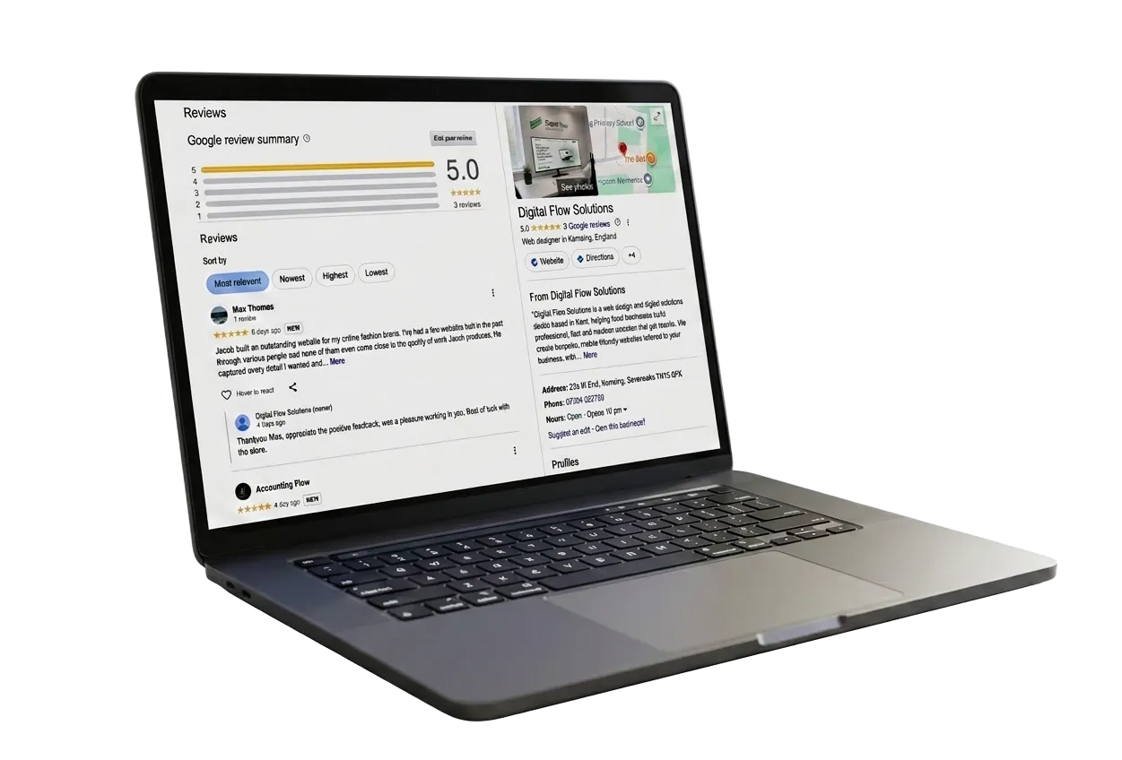 5 Star Google Reviews